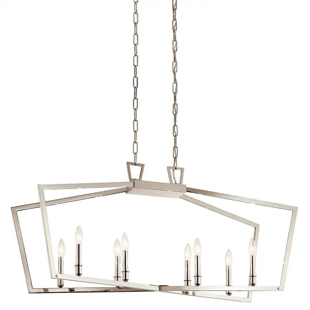KICHLER, ABBOTSWELL CHANDELIER, LINEAR LIGHT