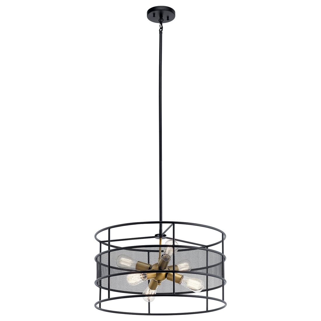 KICHLER, PISTON CHANDELIER, PENDANT LIGHT