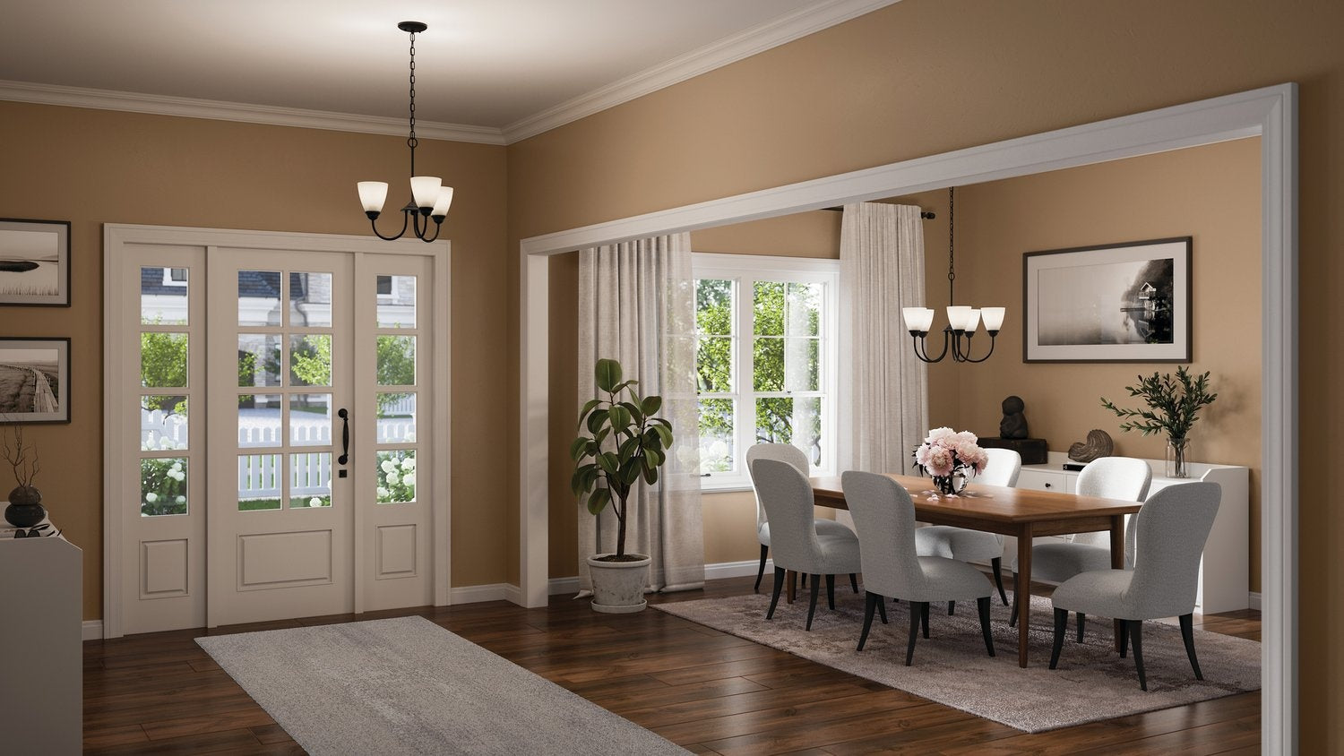 KICHLER, JOLIE CHANDELIER, CHANDELIER LIGHT