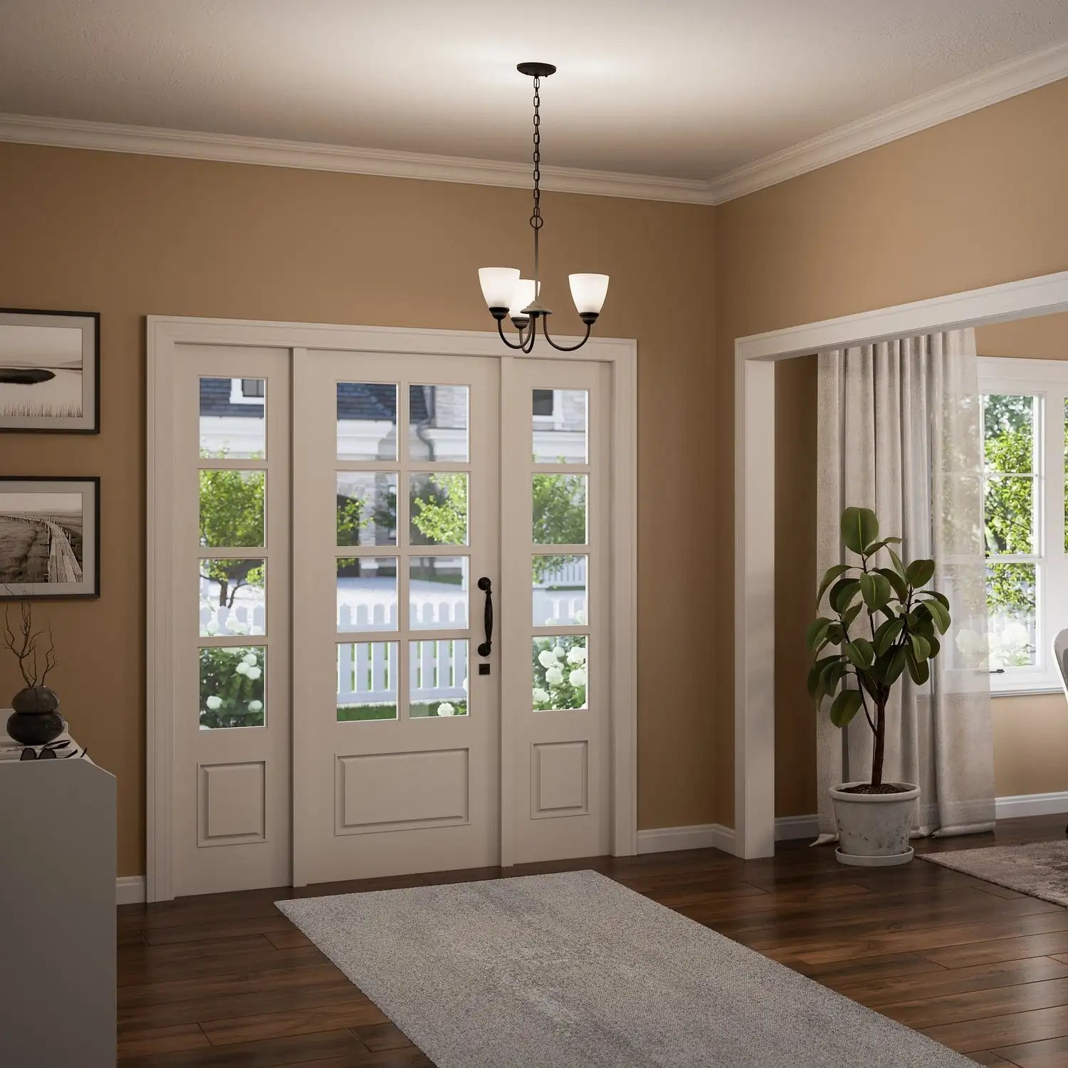 KICHLER, JOLIE CHANDELIER, CHANDELIER LIGHT