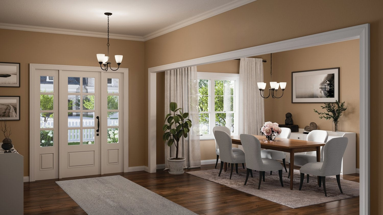 KICHLER, JOLIE CHANDELIER, CHANDELIER LIGHT
