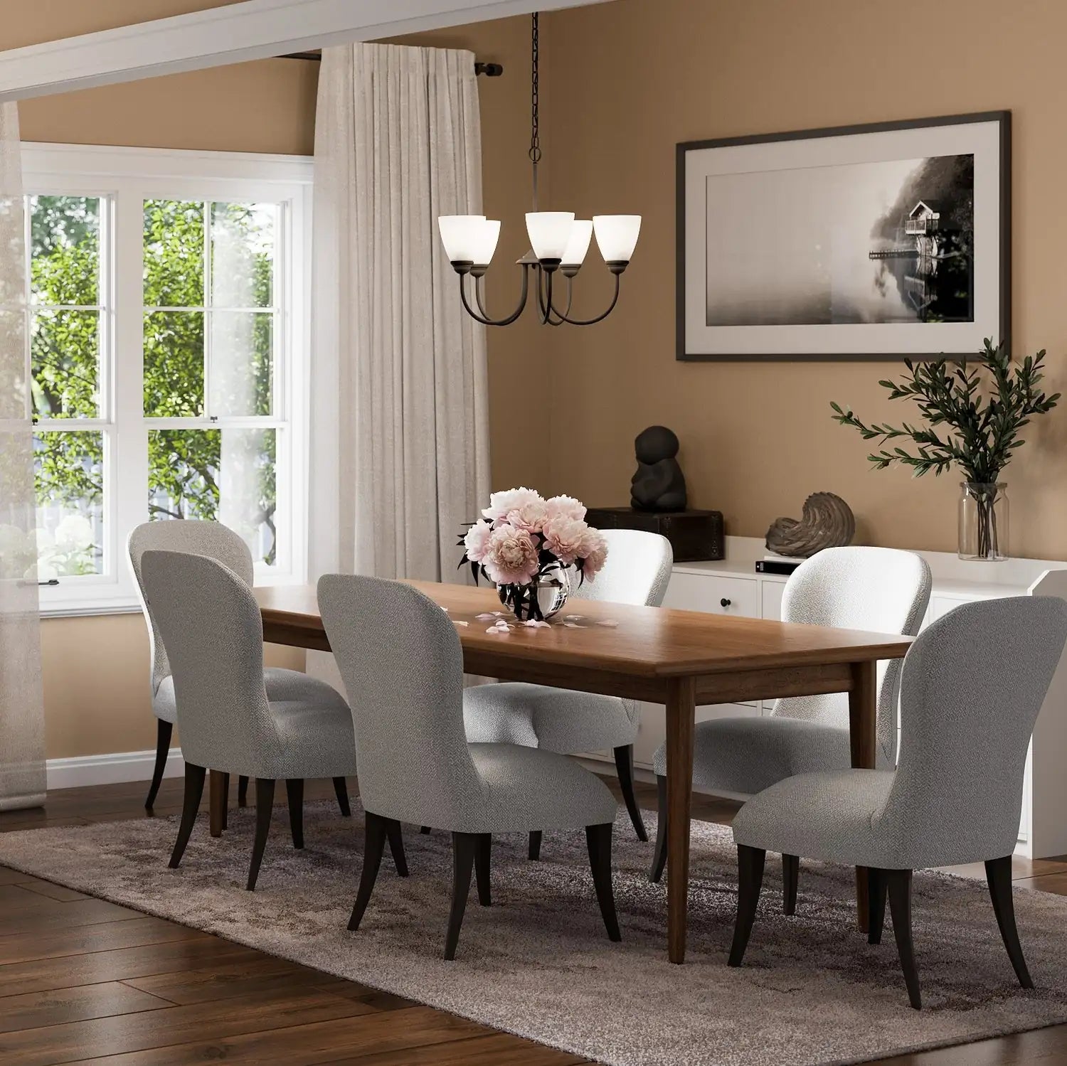 KICHLER, JOLIE CHANDELIER, CHANDELIER LIGHT