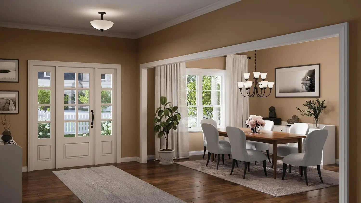 KICHLER, JOLIE CHANDELIER, CHANDELIER LIGHT