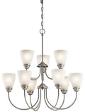 KICHLER, JOLIE CHANDELIER, CHANDELIER LIGHT