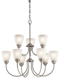 KICHLER, JOLIE CHANDELIER, CHANDELIER LIGHT