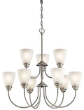 KICHLER, JOLIE CHANDELIER, CHANDELIER LIGHT