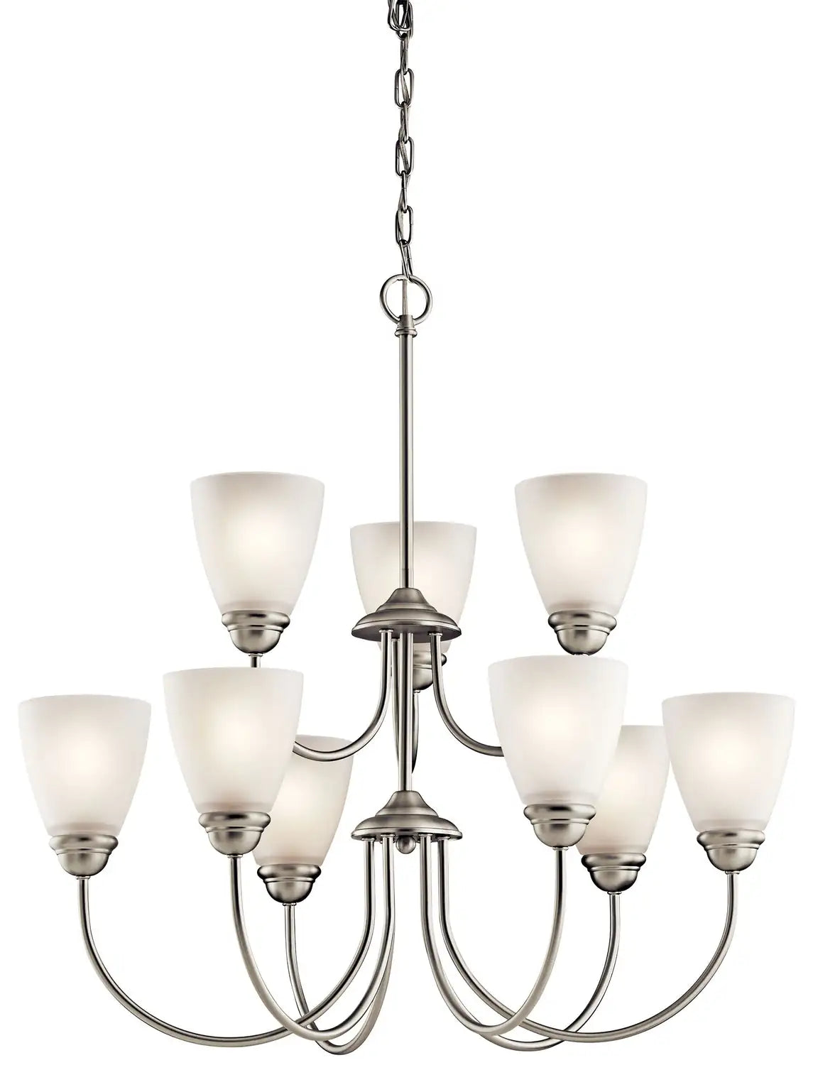 KICHLER, JOLIE CHANDELIER, CHANDELIER LIGHT