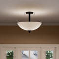 KICHLER, JOLIE PENDANTS, SEMI FLUSH MOUNT LIGHT