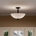 KICHLER, JOLIE PENDANTS, SEMI FLUSH MOUNT LIGHT