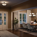 KICHLER, JOLIE PENDANTS, SEMI FLUSH MOUNT LIGHT