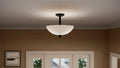 KICHLER, JOLIE PENDANTS, SEMI FLUSH MOUNT LIGHT