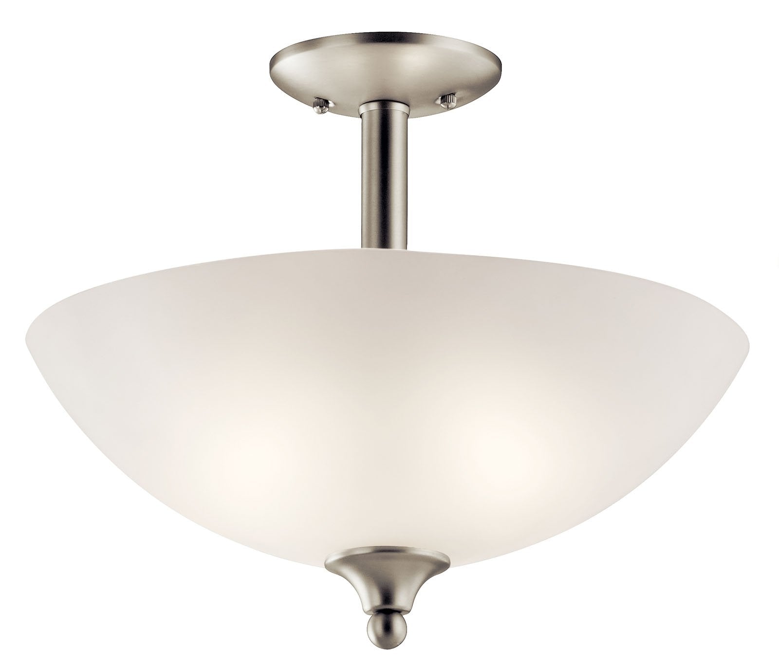 KICHLER, JOLIE PENDANTS, SEMI FLUSH MOUNT LIGHT