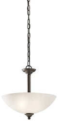KICHLER, JOLIE PENDANTS, SEMI FLUSH MOUNT LIGHT