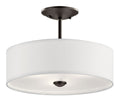 KICHLER, SHAILENE CEILING LIGHTS, SEMI FLUSH MOUNT LIGHT