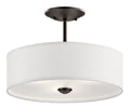 KICHLER, SHAILENE CEILING LIGHTS, SEMI FLUSH MOUNT LIGHT