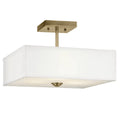 KICHLER, SHAILENE CEILING LIGHTS, SEMI FLUSH MOUNT LIGHT