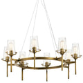 KICHLER, ALTON CHANDELIER, LINEAR LIGHT