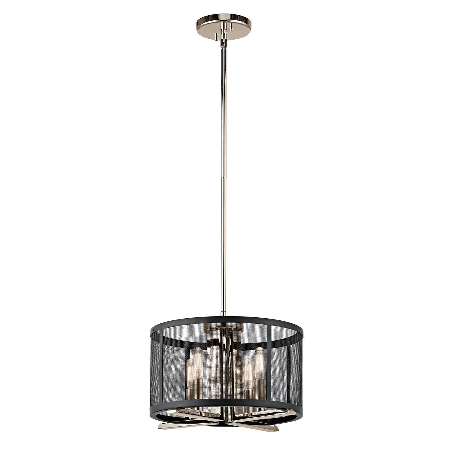 KICHLER, TITUS PENDANTS, SEMI FLUSH MOUNT LIGHT