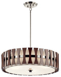 KICHLER, CIRUS PENDANTS, SEMI FLUSH MOUNT LIGHT