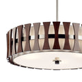 KICHLER, CIRUS PENDANTS, SEMI FLUSH MOUNT LIGHT