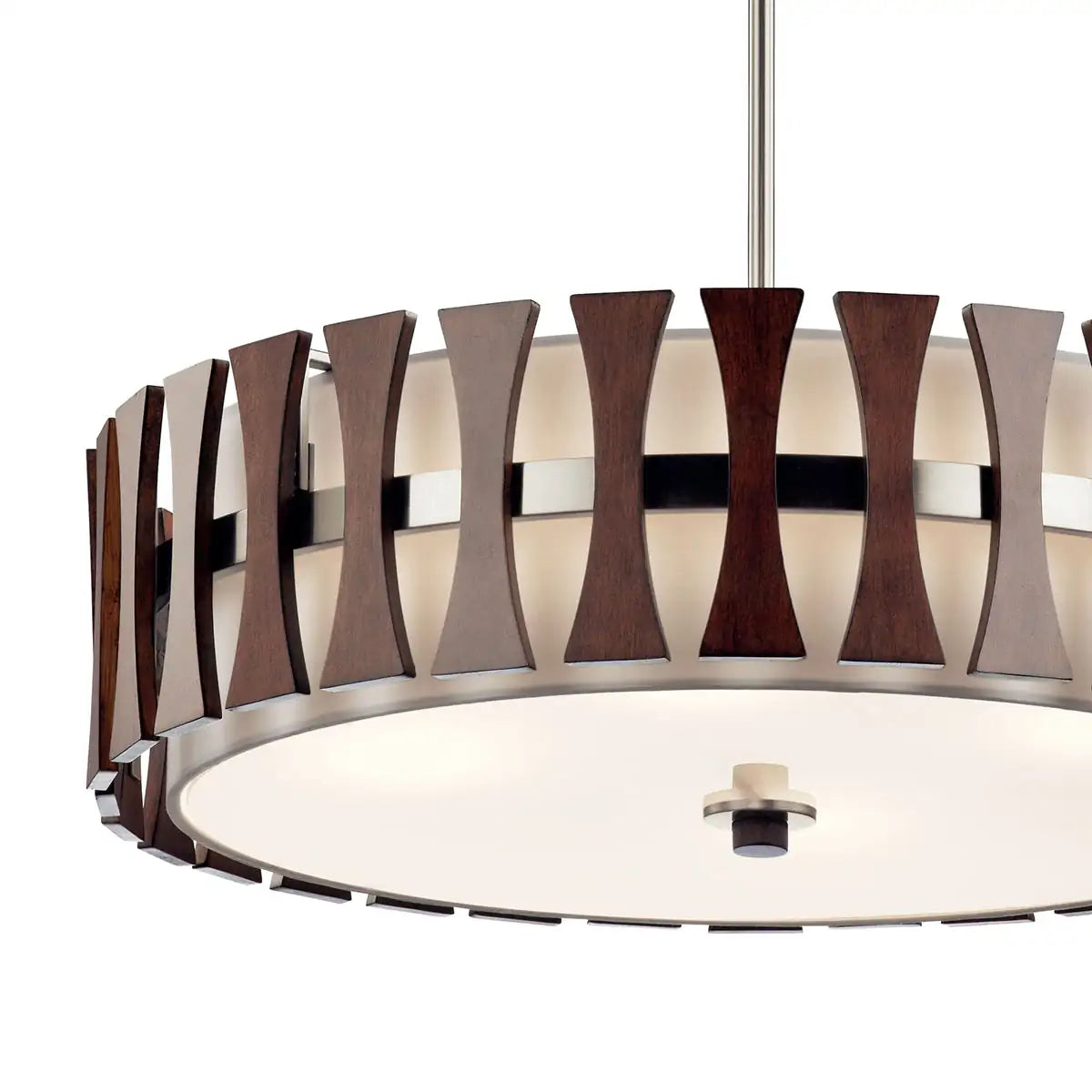KICHLER, CIRUS PENDANTS, SEMI FLUSH MOUNT LIGHT