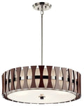 KICHLER, CIRUS PENDANTS, SEMI FLUSH MOUNT LIGHT