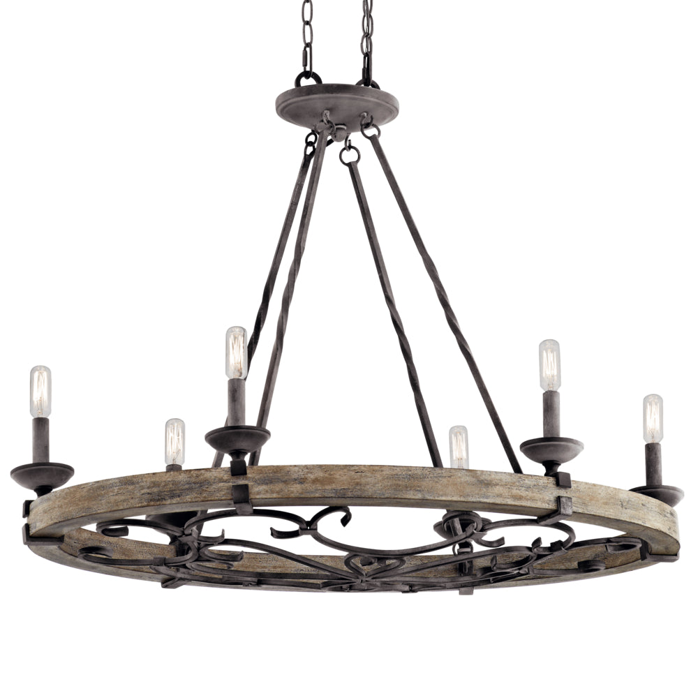 KICHLER, TAULBEE CHANDELIER, CHANDELIER LIGHT
