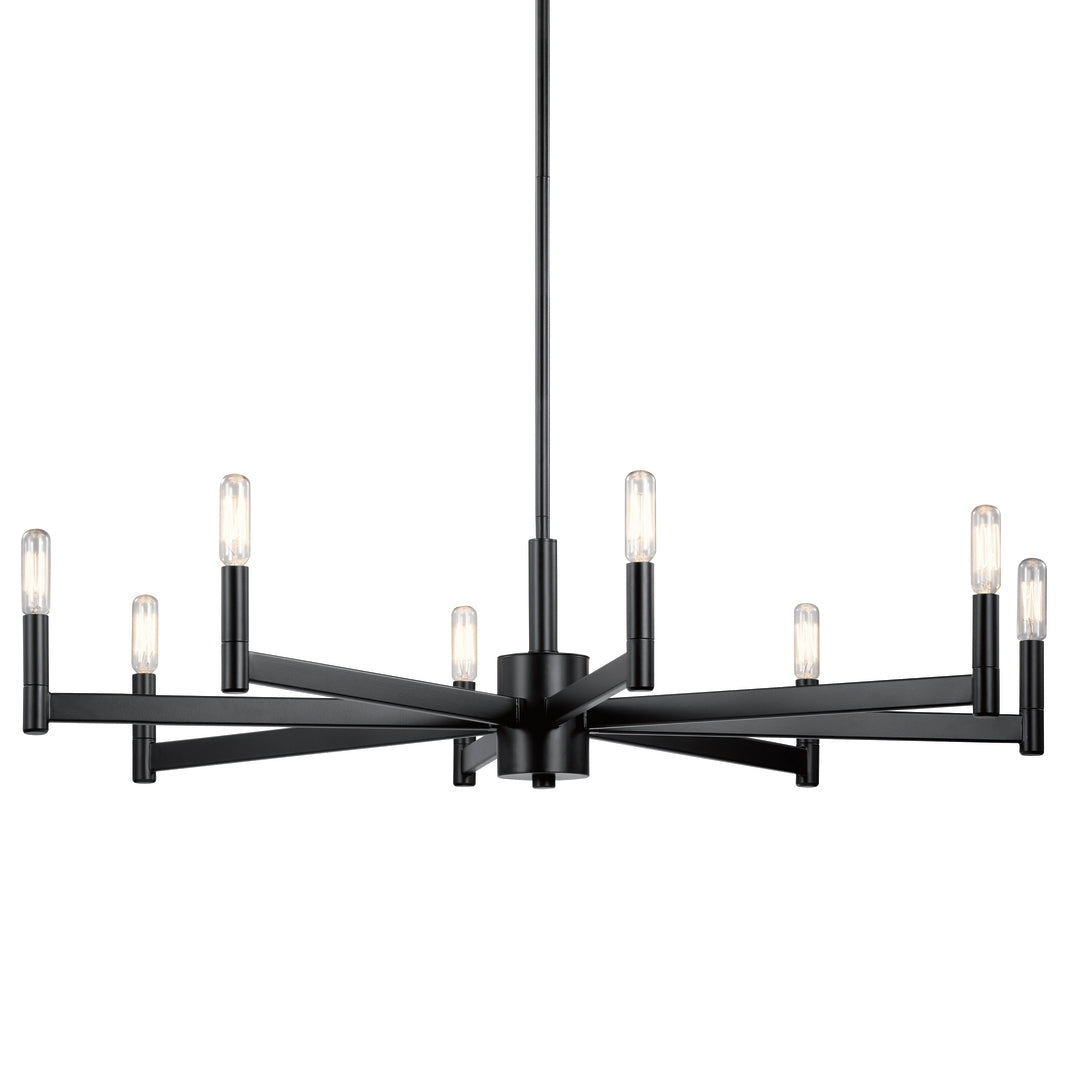 KICHLER, ERZO CHANDELIER, LINEAR LIGHT