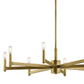 KICHLER, ERZO CHANDELIER, LINEAR LIGHT