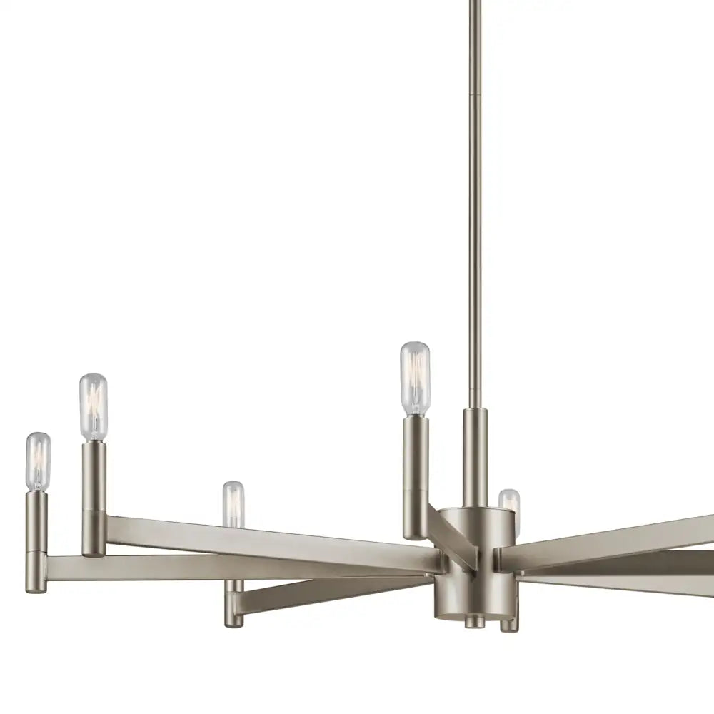 KICHLER, ERZO CHANDELIER, LINEAR LIGHT