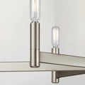 KICHLER, ERZO CHANDELIER, LINEAR LIGHT