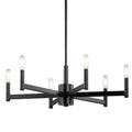 KICHLER, ERZO CHANDELIER, LINEAR LIGHT