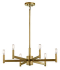 KICHLER, ERZO CHANDELIER, LINEAR LIGHT