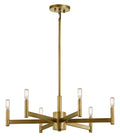 KICHLER, ERZO CHANDELIER, LINEAR LIGHT