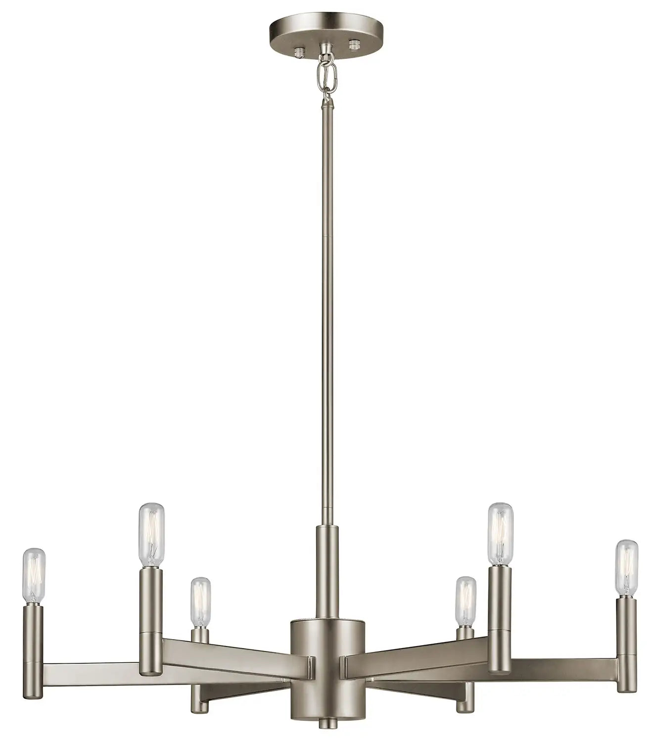 KICHLER, ERZO CHANDELIER, LINEAR LIGHT