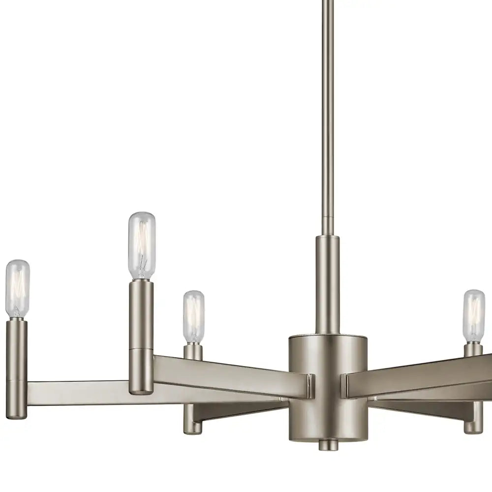 KICHLER, ERZO CHANDELIER, LINEAR LIGHT