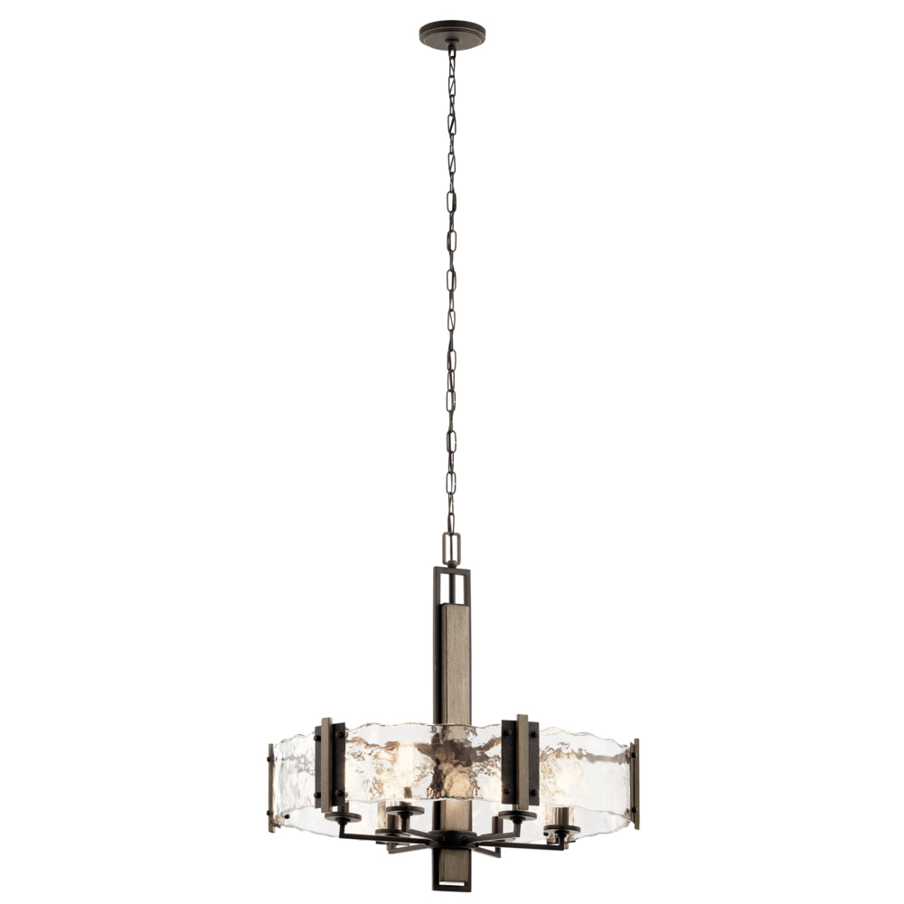 KICHLER, ABERDEEN CHANDELIER, LINEAR LIGHT