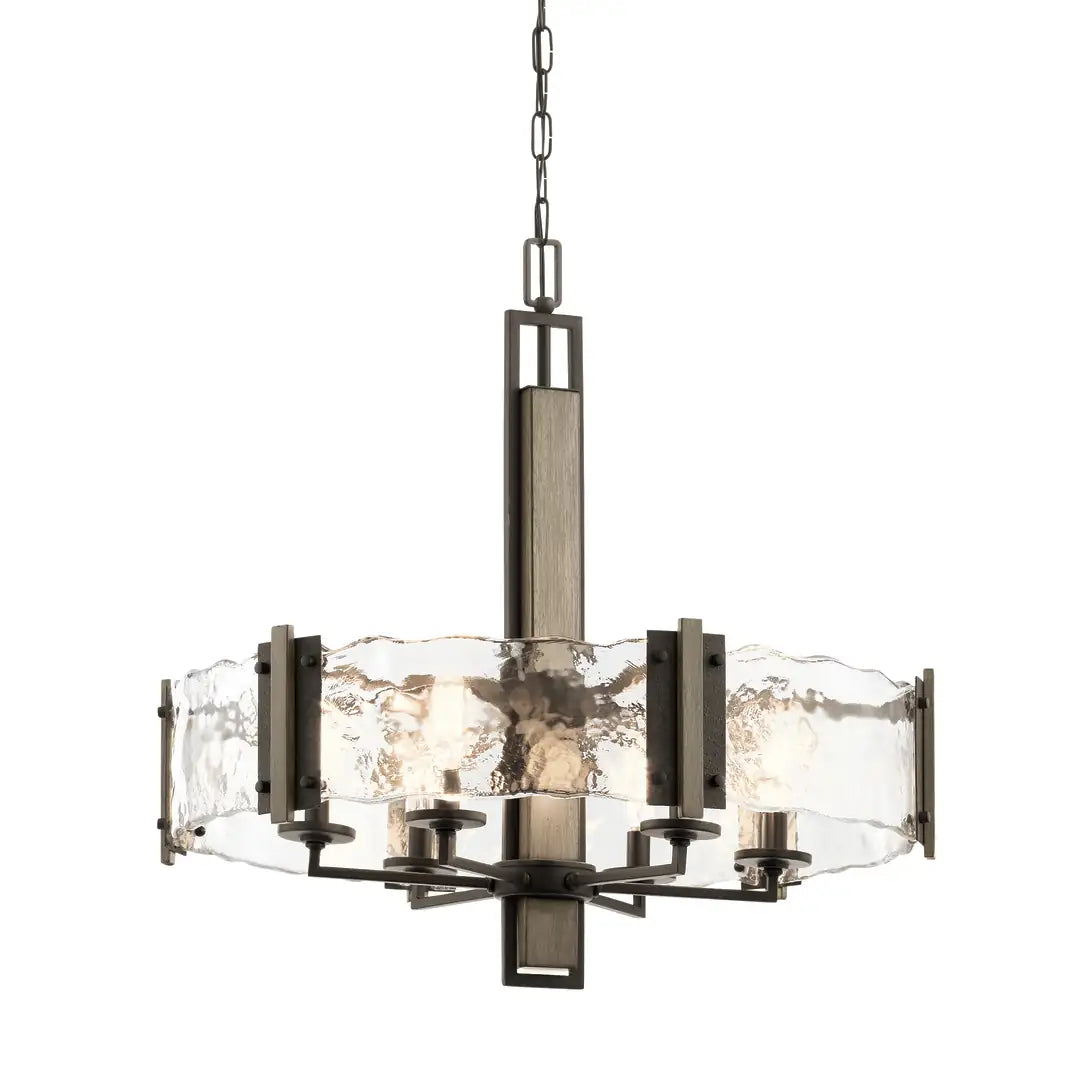 KICHLER, ABERDEEN CHANDELIER, LINEAR LIGHT