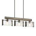 KICHLER, ABERDEEN CHANDELIER, LINEAR LIGHT
