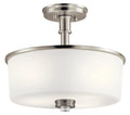 KICHLER, JOELSON CEILING LIGHTS, SEMI FLUSH MOUNT LIGHT