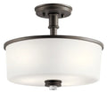 KICHLER, JOELSON CEILING LIGHTS, SEMI FLUSH MOUNT LIGHT