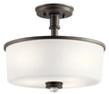 KICHLER, JOELSON CEILING LIGHTS, SEMI FLUSH MOUNT LIGHT