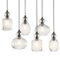 KICHLER, RIVIERA CHANDELIER, LINEAR LIGHT