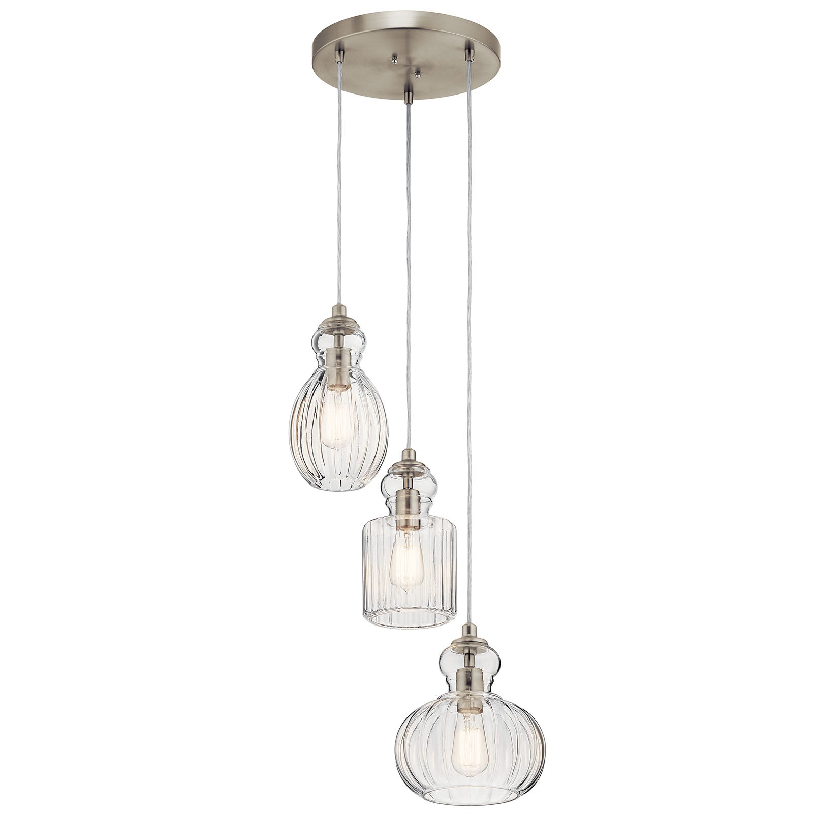 KICHLER, RIVIERA PENDANTS, PENDANT LIGHT