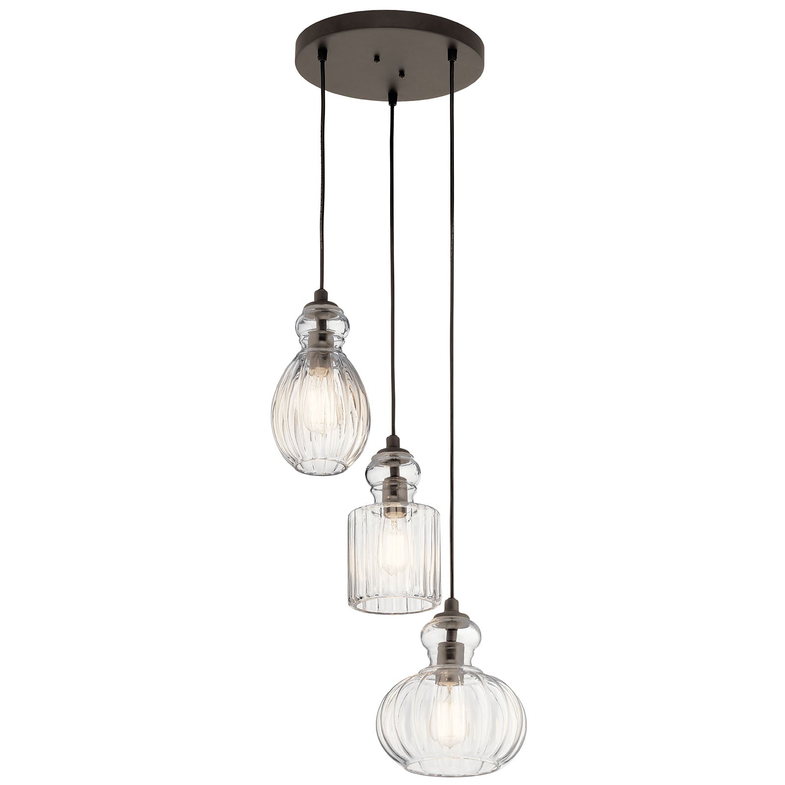 KICHLER, RIVIERA PENDANTS, PENDANT LIGHT