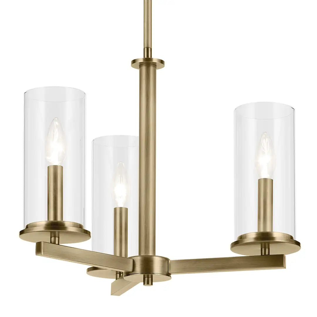 KICHLER, CROSBY CHANDELIER, CHANDELIER LIGHT