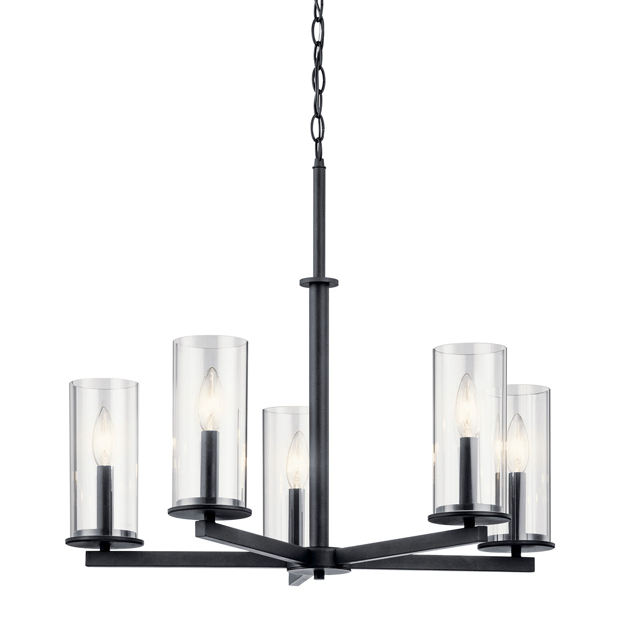 KICHLER, CROSBY CHANDELIER, CHANDELIER LIGHT