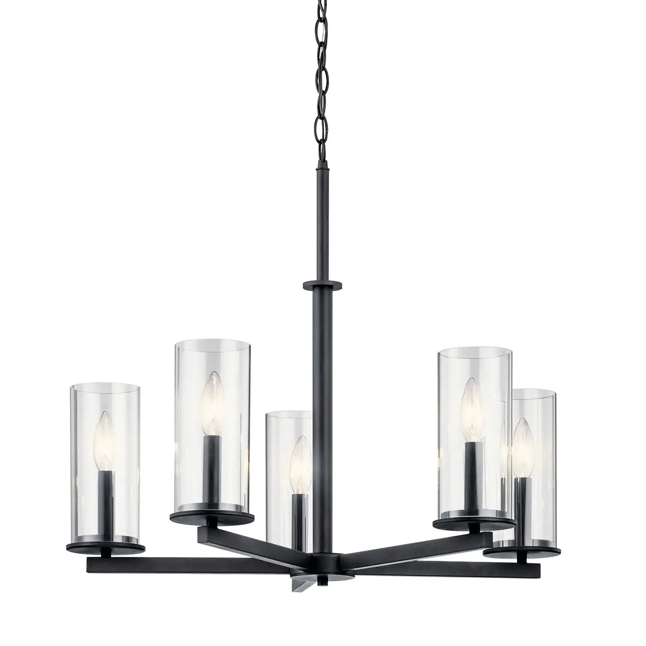 KICHLER, CROSBY CHANDELIER, CHANDELIER LIGHT
