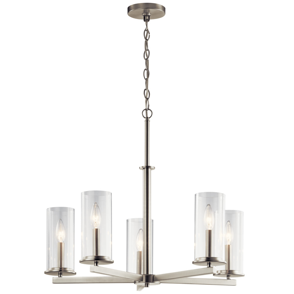 KICHLER, CROSBY CHANDELIER, CHANDELIER LIGHT
