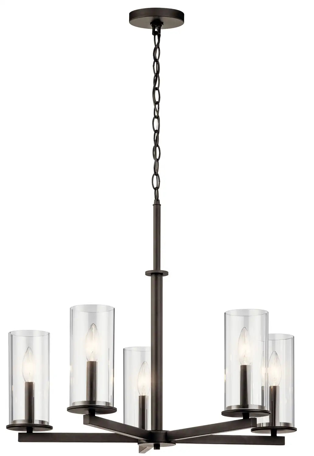 KICHLER, CROSBY CHANDELIER, CHANDELIER LIGHT